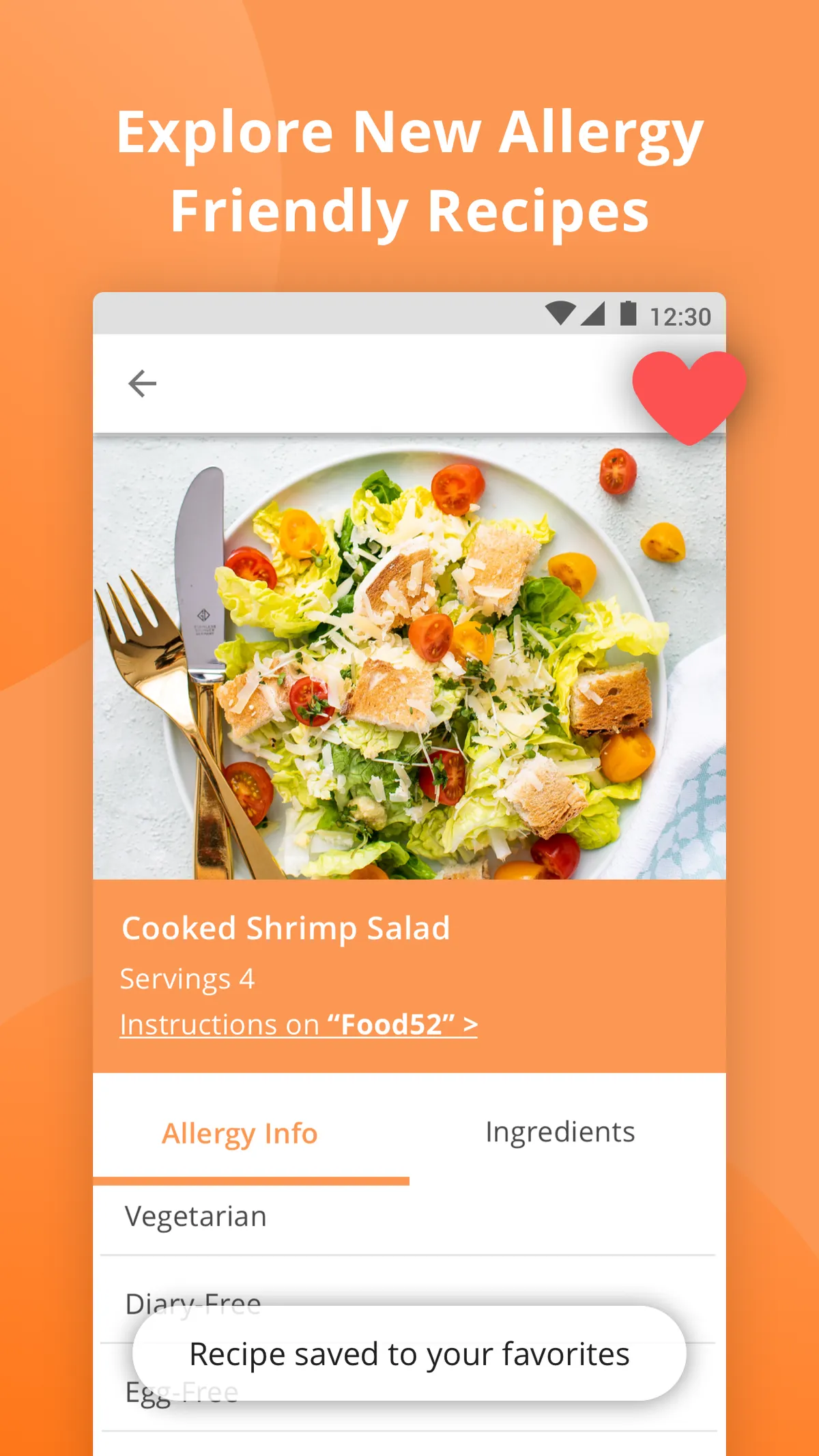 Food Allergy App